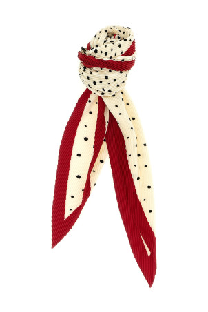 Valentino Garavani 'Little Star Starry' scarf Black-grey