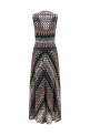Многоцветная вискозная ткань с блестящим эффектом MISSONI DS26SG1SBR014ZS72OW