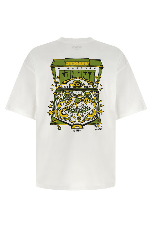 'Pinball' T-shirt White