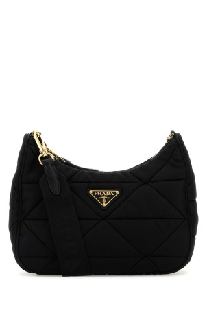 Сумка через плечо из материала Re-Nylon цвета «слат» от PRADA (1BC151VD9MRDJN)
