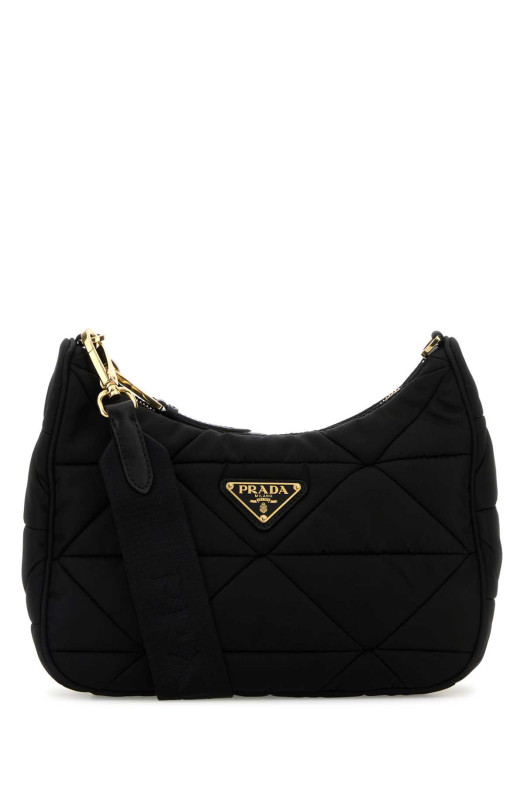 Сумка через плечо из материала Re-Nylon цвета «слат» от PRADA (1BC151VD9MRDJN)