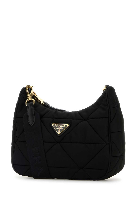 Сумка через плечо из материала Re-Nylon цвета «слат» от PRADA (1BC151VD9MRDJN)