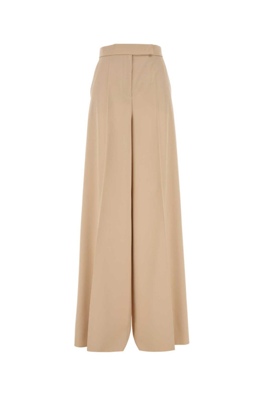 Cream wool Ninfa wide-leg pant MAX MARA (2511131011600)