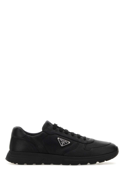 Black leather Prax 2.0 sneakers Black PRADA (2EE443FG000013)