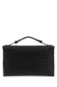 Black leather Knot Lock handbag BOTTEGA VENETA (817191V08Z0)