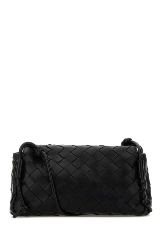Сумка через плечо «Notturno» из черной кожи наппа, черная, BOTTEGA VENETA (843893VCPP0)