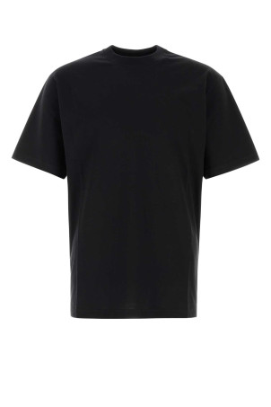 Black cotton blend t-shirt GUCCI (864626XJH01)