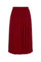 Red twill skirt GUCCI (865115ZAM48)