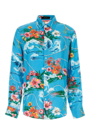Printed viscose shirt GUCCI (870767ZAU48)