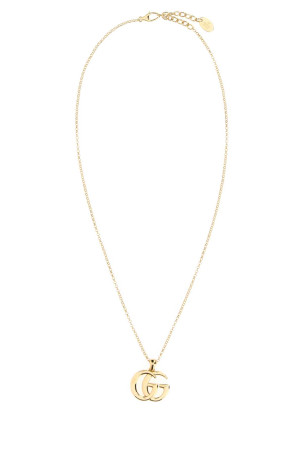 Gold metal GG Marmont necklace GUCCI (874401I4600)