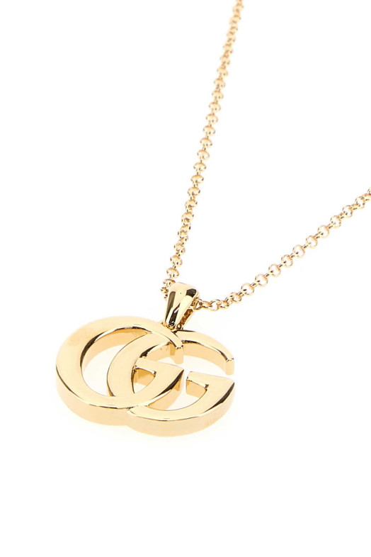 Gold metal GG Marmont necklace GUCCI (874401I4600)