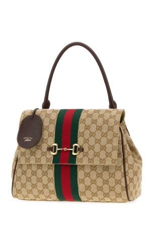 GG fabric medium Paparazzo handbag GUCCI (875018FAFV9)