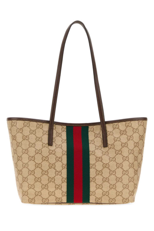 Printed canvas small Gucci Tribeca shopping bag GUCCI (875236FAF79)