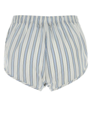Embroidered silk shorts GUCCI (875690ZAU9G)