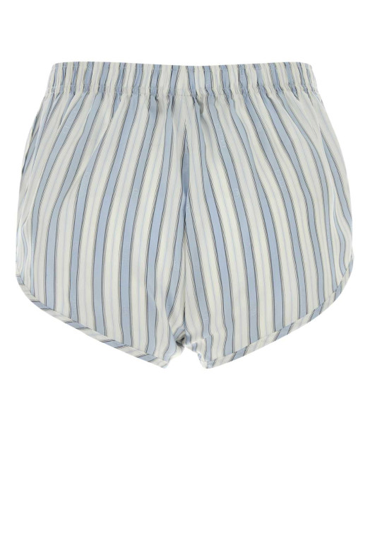 Embroidered silk shorts GUCCI (875690ZAU9G)