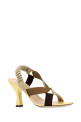 Многоцветные сандалии Colibrì Iconic из ткани от FENDI (8X9032AY2A)