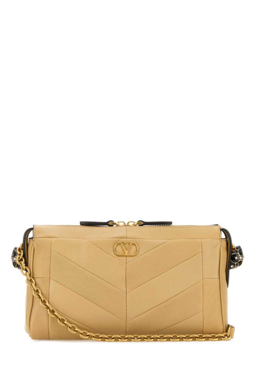Beige nappa leather Panthea crossbody bag VALENTINO GARAVANI (9W2B0S99UYF)