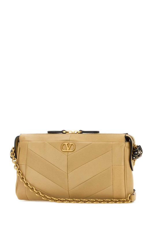 Beige nappa leather Panthea crossbody bag VALENTINO GARAVANI (9W2B0S99UYF)