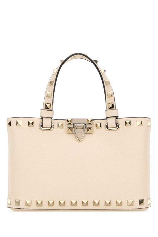 Ivory leather Rockstud handbag VALENTINO GARAVANI (9W2P0AT0VSH)