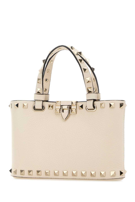 Ivory leather Rockstud handbag VALENTINO GARAVANI (9W2P0AT0VSH)