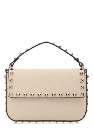 Ivory leather Rockstud handbag VALENTINO GARAVANI (9W2P0W07VSH)