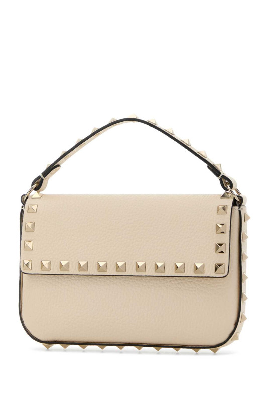 Ivory leather Rockstud handbag VALENTINO GARAVANI (9W2P0W07VSH)