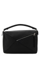 Black leather large Puzzle handbag Black LOEWE (B510PNLX03)