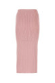 Pink stretch cotton blend skirt ALESSANDRA RICH (FAB3481)