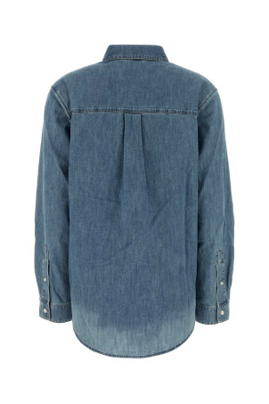 Light blue chambray shirt MIU MIU (GWC143SOOO193K)