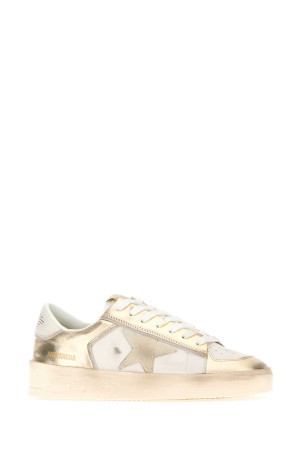 Two-tone leather Stardan sneakers GOLDEN GOOSE DELUXE BRAND (GWF00333F007536)