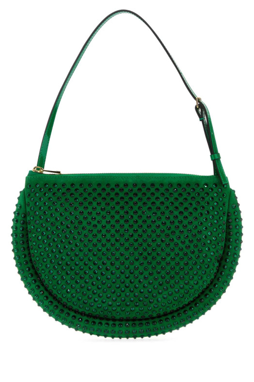 Green suede Bumper-Moon shoulder bag JW ANDERSON (HB0521LA0251)