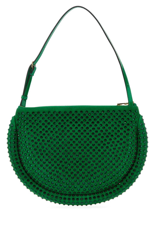 Green suede Bumper-Moon shoulder bag JW ANDERSON (HB0521LA0251)