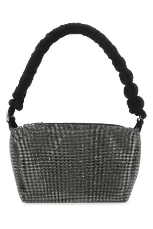 Black rhinestones handbag KARA (HB350A0992)