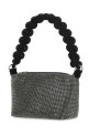 Black rhinestones handbag KARA (HB350A0992)