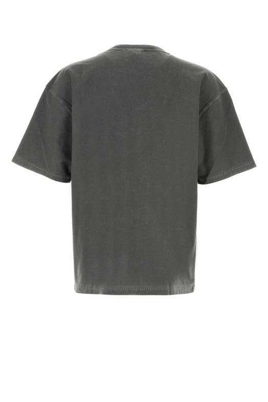 Dark grey cotton S/S Loose Pocket T-shirt CARHARTT WIP (I036863)