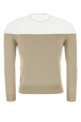 Sand cotton blend sweater MM6 MAISON MARGIELA (S62HP0043M13273)