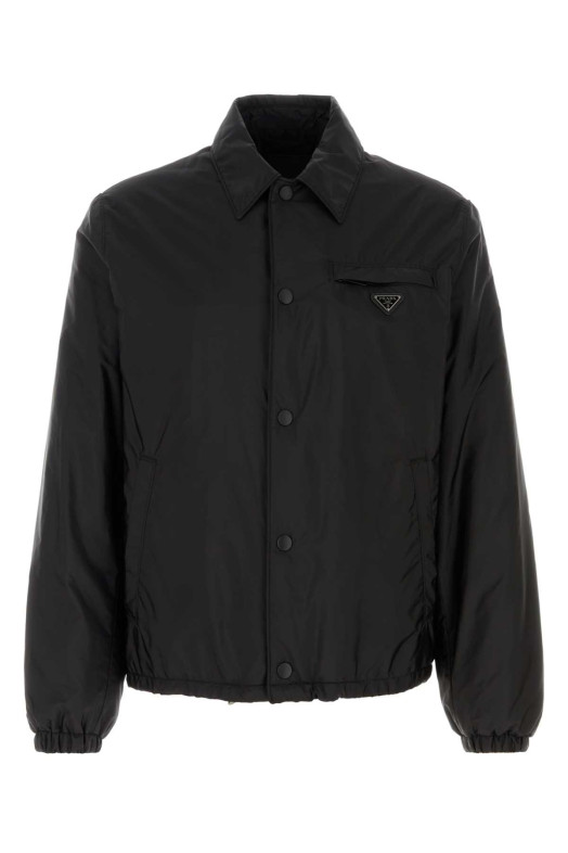 Black Re-Nylon padded jacket Black PRADA (SGB737SOOO1WQ9)