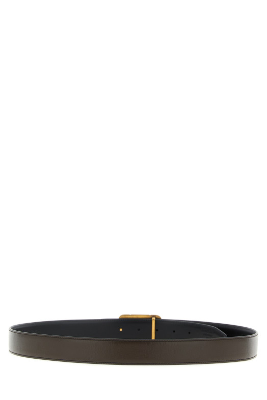 Реверсивный ремень с антикварной пряжкой, разноцветный TOM FORD TB280LCL311X1B051