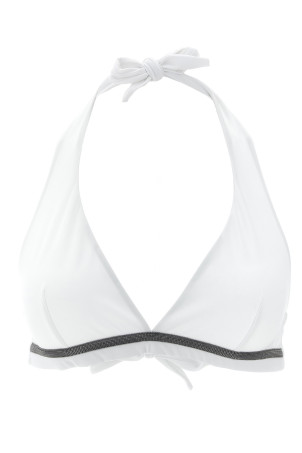 'Monile' bikini top White