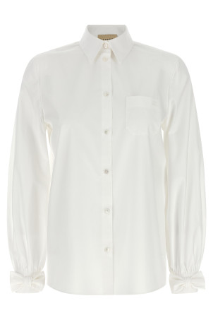 Poplin shirt White