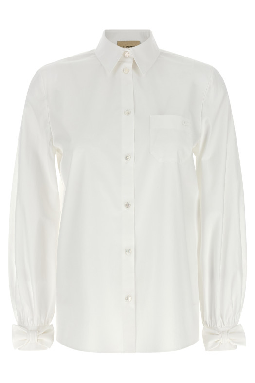 Poplin shirt White