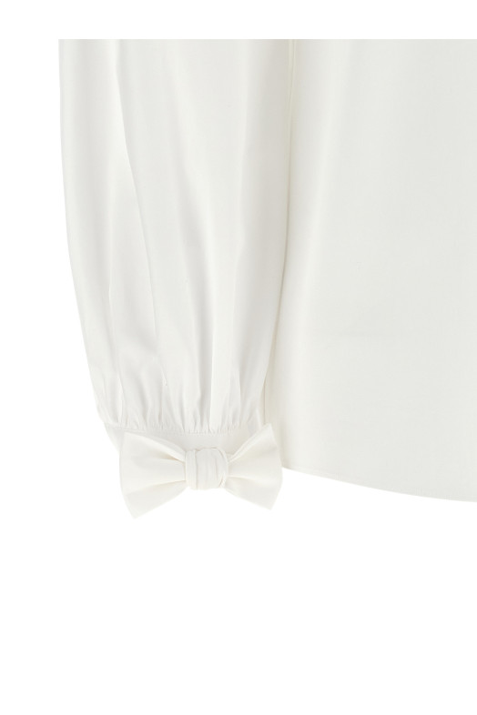 Poplin shirt White