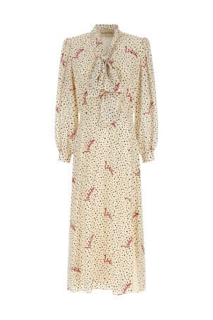 Valentino Garavani 'Bollicine' print dress Multicolor