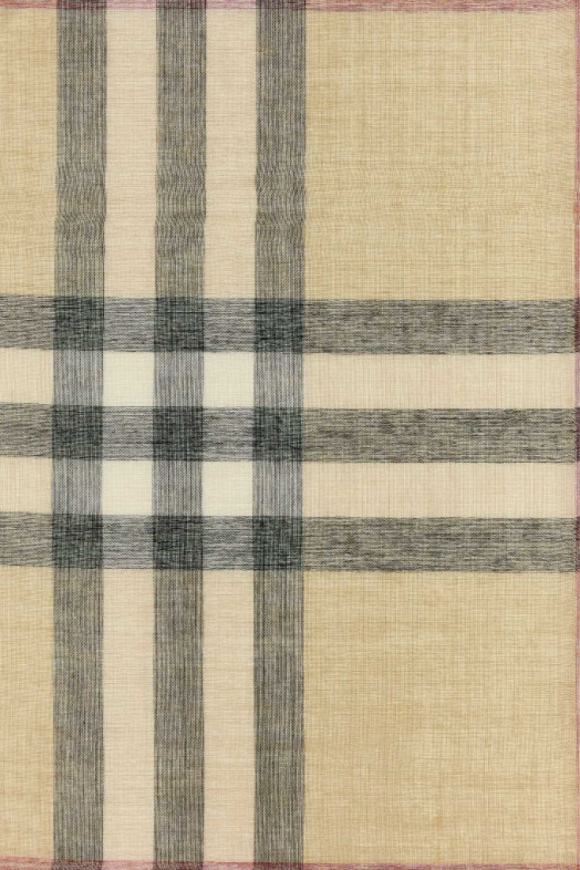 Embroidered wool blend scarf BURBERRY (8097026)