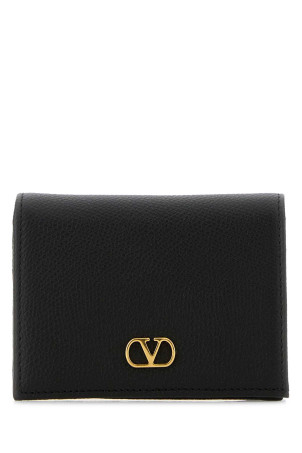 Black leather VLogo wallet Black VALENTINO GARAVANI (9W2P0AJ3SNP)