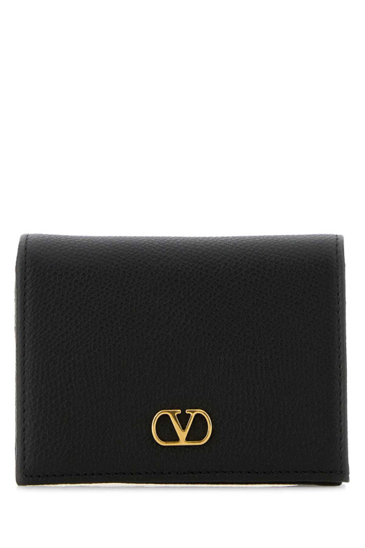 Black leather VLogo wallet Black VALENTINO GARAVANI (9W2P0AJ3SNP)