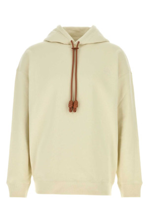 Ivory cotton sweatshirt Brown LOEWE (H526Y25X53)
