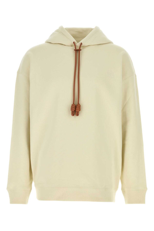 Ivory cotton sweatshirt Brown LOEWE (H526Y25X53)