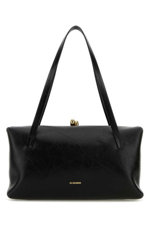 Black leather Goji Pillow handbag JIL SANDER (J08WD0078P5636)