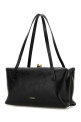 Black leather Goji Pillow handbag JIL SANDER (J08WD0078P5636)